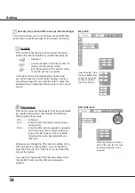 Preview for 54 page of Sanyo PLC-WXU30 Owner'S Manual