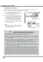 Preview for 66 page of Sanyo PLC-WXU30 Owner'S Manual