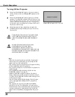 Preview for 20 page of Sanyo PLC-WXU300 Owner'S Manual