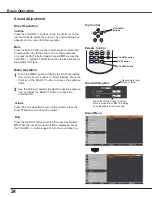 Preview for 24 page of Sanyo PLC-WXU300 Owner'S Manual