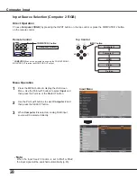 Preview for 28 page of Sanyo PLC-WXU300 Owner'S Manual