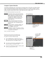 Preview for 29 page of Sanyo PLC-WXU300 Owner'S Manual