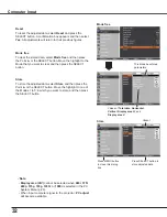 Preview for 32 page of Sanyo PLC-WXU300 Owner'S Manual