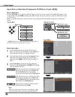 Preview for 38 page of Sanyo PLC-WXU300 Owner'S Manual