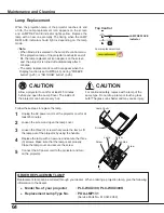 Preview for 64 page of Sanyo PLC-WXU300 Owner'S Manual