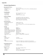 Preview for 76 page of Sanyo PLC-WXU300 Owner'S Manual