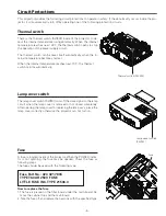 Preview for 5 page of Sanyo PLC-WXU300 Service Manual