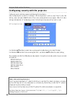 Preview for 36 page of Sanyo PLC-WXU30A - 3700 Lumens Owner'S Manual