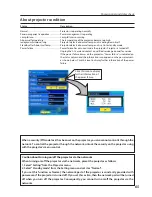 Preview for 65 page of Sanyo PLC-WXU30A - 3700 Lumens Owner'S Manual