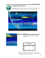 Preview for 71 page of Sanyo PLC-WXU30A - 3700 Lumens Owner'S Manual