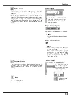 Предварительный просмотр 53 страницы Sanyo PLC-WXU3ST Owner'S Manual