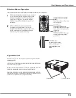 Preview for 15 page of Sanyo PLC-WXU7000A Owner'S Manual