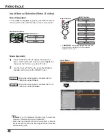 Preview for 40 page of Sanyo PLC-WXU7000A Owner'S Manual