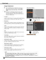 Preview for 44 page of Sanyo PLC-WXU7000A Owner'S Manual