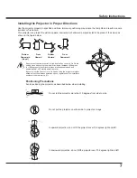 Preview for 7 page of Sanyo PLC-WXU700A Owner'S Manual