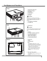 Preview for 9 page of Sanyo PLC-WXU700A Owner'S Manual