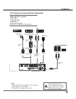 Preview for 19 page of Sanyo PLC-WXU700A Owner'S Manual