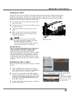 Preview for 65 page of Sanyo PLC-WXU700A Owner'S Manual