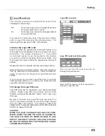 Preview for 49 page of Sanyo PLC-XC50 - 2600 Lumens Owner'S Manual