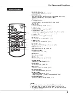 Preview for 11 page of Sanyo PLC-XC50A Owner'S Manual