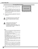 Preview for 20 page of Sanyo PLC-XC50A Owner'S Manual