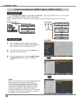 Preview for 28 page of Sanyo PLC-XC50A Owner'S Manual