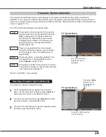 Preview for 29 page of Sanyo PLC-XC50A Owner'S Manual