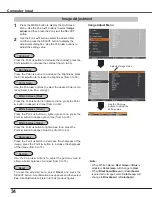 Preview for 34 page of Sanyo PLC-XC50A Owner'S Manual