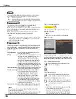 Preview for 56 page of Sanyo PLC-XC50A Owner'S Manual