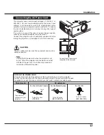 Preview for 17 page of Sanyo PLC-XC56 Owner'S Manual