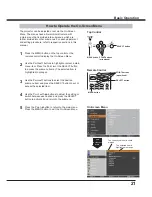 Preview for 21 page of Sanyo PLC-XC56 Owner'S Manual