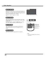 Preview for 26 page of Sanyo PLC-XC56 Owner'S Manual