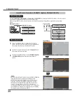 Preview for 28 page of Sanyo PLC-XC56 Owner'S Manual