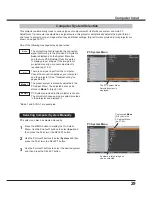 Preview for 29 page of Sanyo PLC-XC56 Owner'S Manual