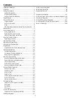 Preview for 2 page of Sanyo PLC-XD2200 Service Manual