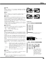 Preview for 39 page of Sanyo PLC-XE20 Owner'S Manual