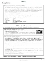 Preview for 7 page of Sanyo PLC-XE30 Owner'S Manual