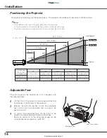 Preview for 14 page of Sanyo PLC-XE30 Owner'S Manual