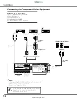 Preview for 18 page of Sanyo PLC-XE30 Owner'S Manual