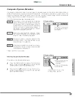 Preview for 27 page of Sanyo PLC-XE30 Owner'S Manual