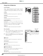 Preview for 38 page of Sanyo PLC-XE30 Owner'S Manual