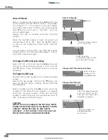 Preview for 48 page of Sanyo PLC-XE30 Owner'S Manual