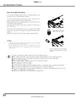 Preview for 52 page of Sanyo PLC-XE30 Owner'S Manual