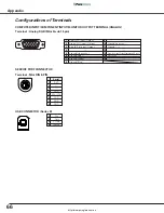 Предварительный просмотр 66 страницы Sanyo PLC-XE30 Owner'S Manual