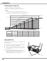 Preview for 14 page of Sanyo PLC-XE31 Owner'S Manual