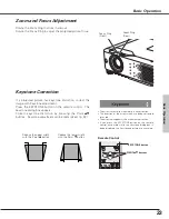 Preview for 23 page of Sanyo PLC-XE31 Owner'S Manual