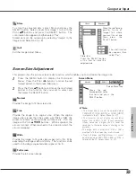 Preview for 33 page of Sanyo PLC-XE31 Owner'S Manual