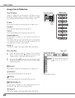 Preview for 38 page of Sanyo PLC-XE31 Owner'S Manual