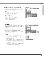 Preview for 43 page of Sanyo PLC-XE31 Owner'S Manual