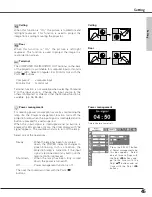 Preview for 45 page of Sanyo PLC-XE31 Owner'S Manual